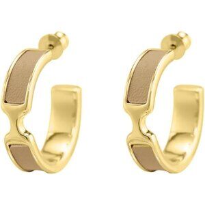 Classic Letter Design Earrings, Gold Plated Dangle Earrings with Letter for Wome